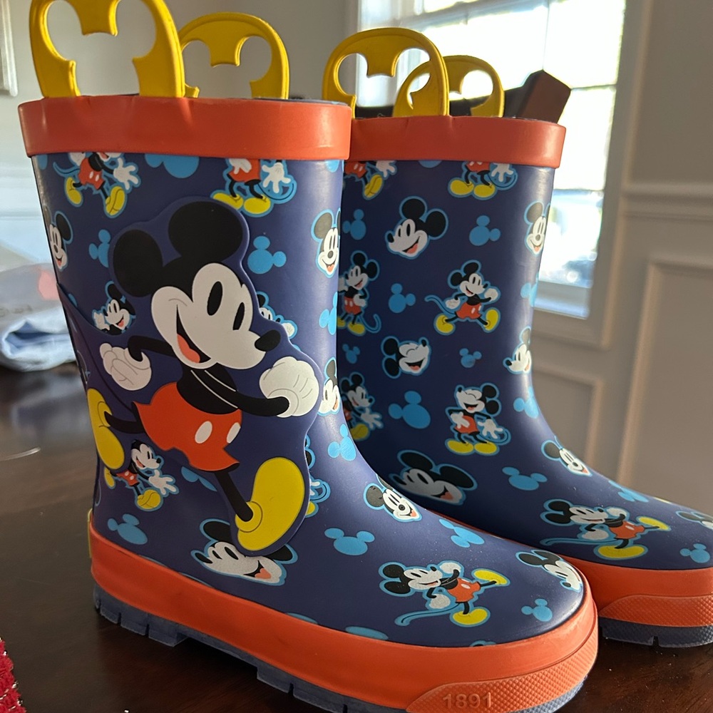 Kid’s Mickey Rain Boots
